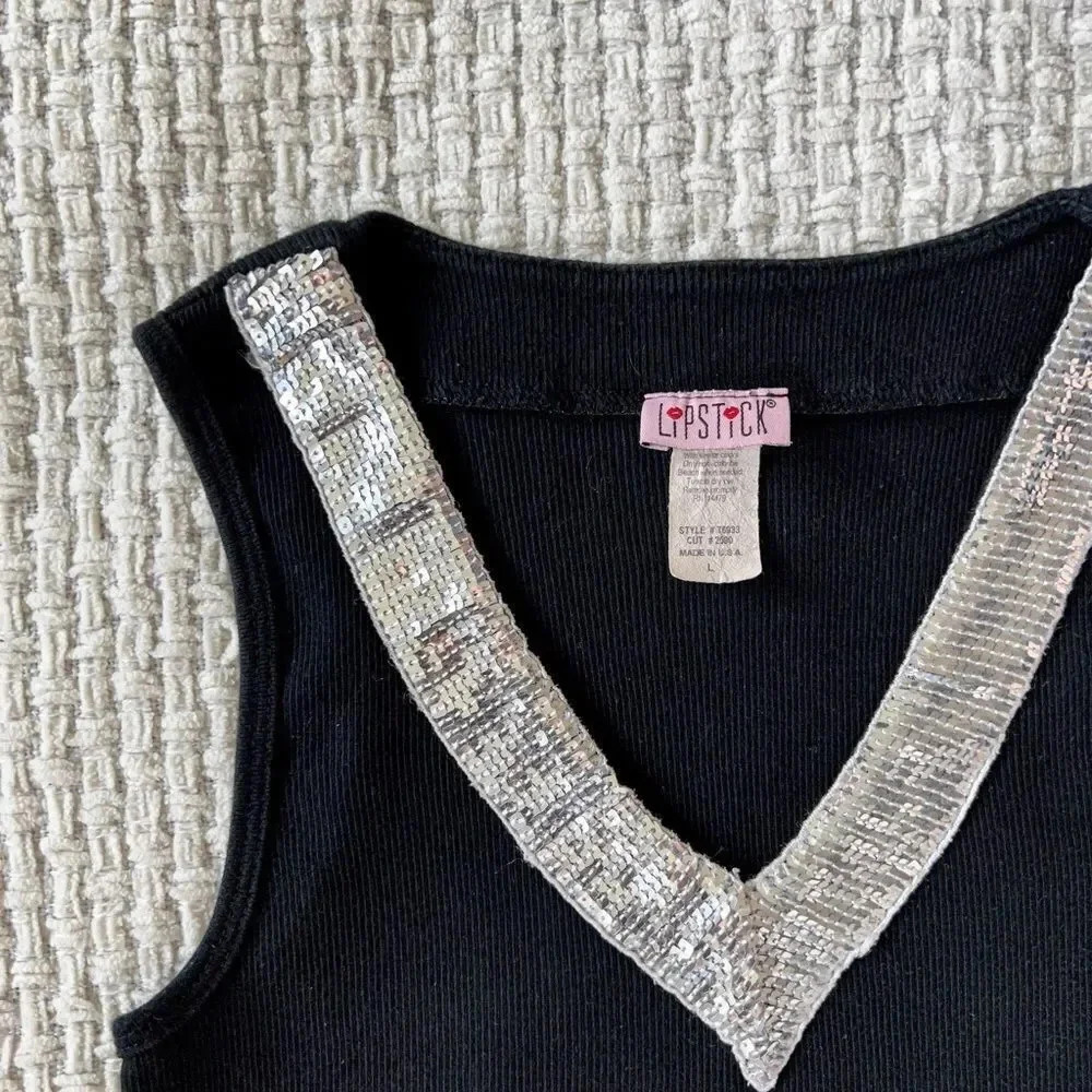 vintage Ribbed Tank Top - Picture 2 of 4